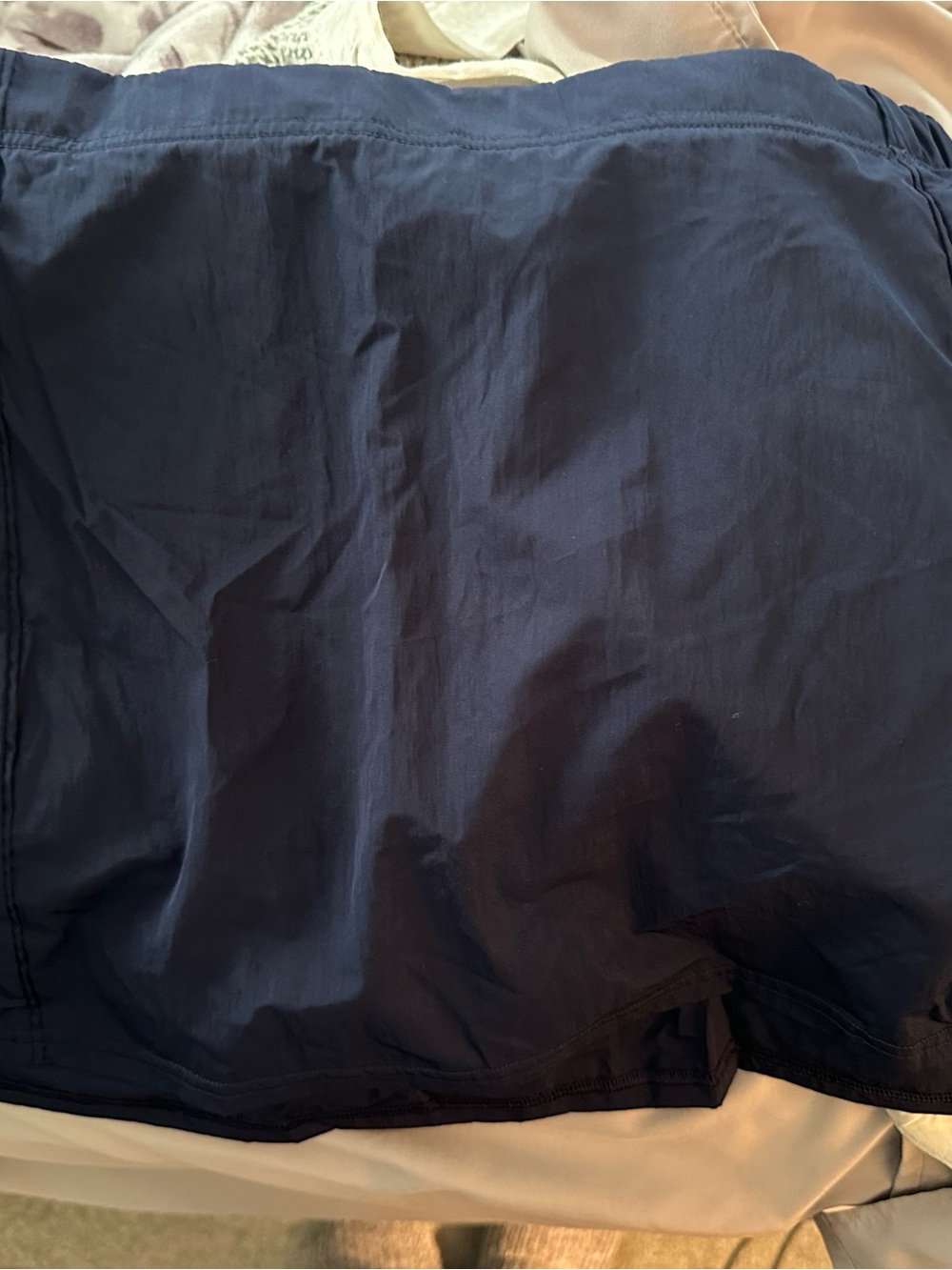 Aerie Offline Navy Blue Lightweight Skort size large NWT